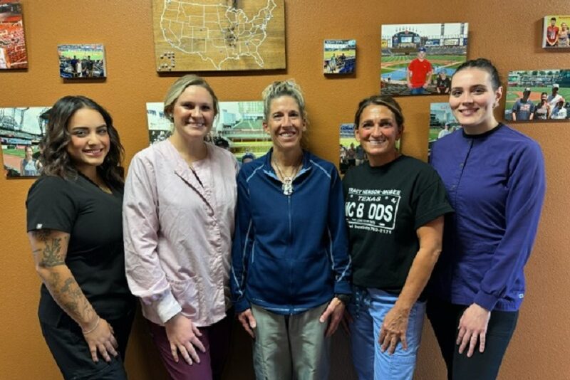 Tracy R. Henson-McBee, DDS, and her dental team